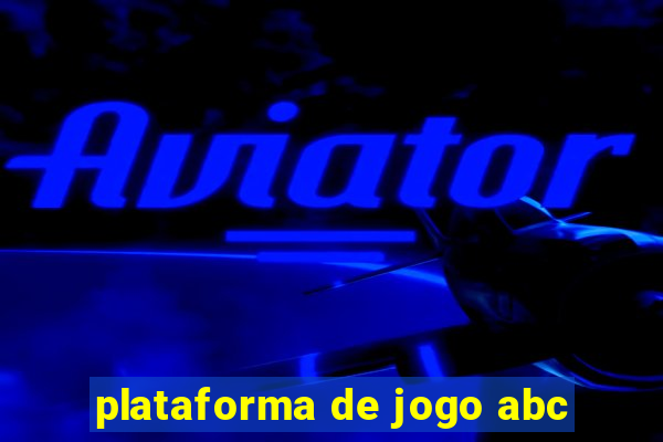 plataforma de jogo abc